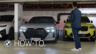 Wie Sie Ihren BMW ferngesteuert parken .