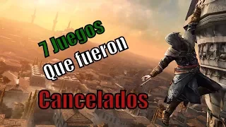 7 Juegos que fueron cancelados