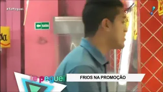 PEGADINHA  FRIOS NA PROMOÇÃO TE PEGUEI REDE TV