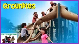 PLAYGROUND WARS - Grounders OR Groundies? / That YouTub3 Family I The Adventurers