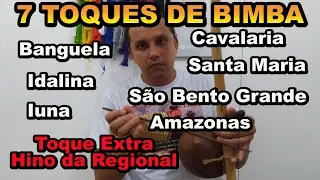 Os 7 toques de Berimbau da capoeira Regional (Toques do Mestre Bimba) - Incluindo Hino da Regional