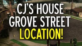 "Grand Theft Auto 5 - How to find Grove Street" CJ's House (LOCATION)