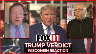 Wisconsin reaction to Trump verdict