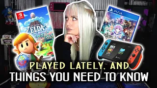 PLAYED LATELY - Zelda Link's Awakening, Super Neptunia and the best Nintendo Switch GRIP!