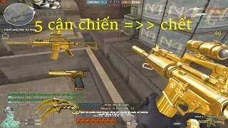 [ Bình Luận CF ] M4A1-C Ultimate Gold - Tiền Zombie v4