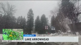 Officials warn of effect heavy rain may have on snow in mountain areas