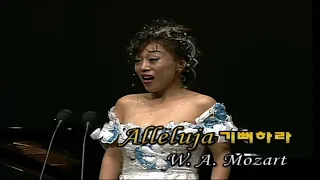조수미sumi jo, W.A.Mozart-Exultate jubilate-Alleluja알렐루야, 신이 내린 리릭 콜로라투라 soprano, 2001