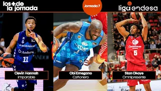 Los Más de la Jornada 7: Stan Okoye, Clevin Hannah y Obi Emegano | Liga Endesa 2021-22