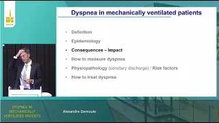 Dyspnea in mechanically ventilated patients   Alexandre Demoule  2023