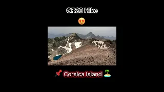 From GR20 .. 🏔️🇫🇷 #hiking #shorts #youtubeshorts #short #video #viral