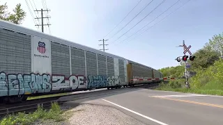 (Good K5LLA/Nice Driver) CN - 271 |#8943 With #2663 Through Tremaine Road (Halton sub)