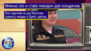 Потерявшую туфлю участницу парада в Калининграде наградили медалью