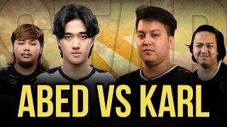 ABED vs KARL Mid Lane Battle with PALOS and JAU