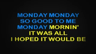 SC1033 06   Mamas & The Papas, The   Monday, Monday [karaoke]