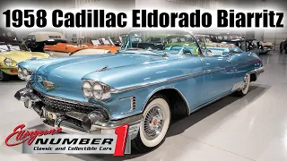 1958 Cadillac Eldorado Biarritz Convertible - FOR SALE at Ellingson Motorcars in Rogers, MN