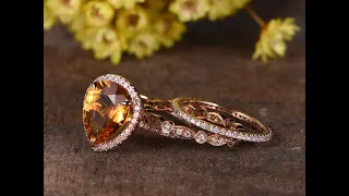 Epic November Birthstone jewelry Citrine