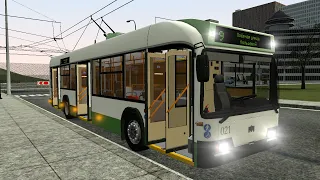 НОВЫЙ МАРШРУТ НА СИТИ 25 ► Trolleybus FS