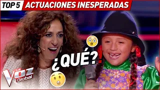 NADIE se esperaba estas ASOMBROSAS actuaciones en La Voz Kids