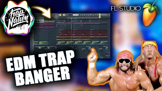 How to make an EDM Trap Banger like TrapNation (MachoMan Remix) | FL Studio Tutorial