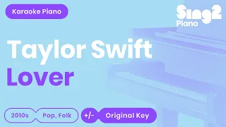 Lover (Piano Karaoke) Taylor Swift