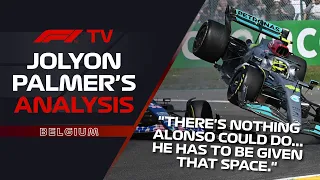 Hamilton And Alonso's Collision | Jolyon Palmer's F1 TV Analysis | 2022 Belgian Grand Prix