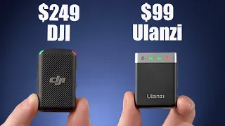 Ulanzi U-Mic AM-18 vs DJI Wireless Mic