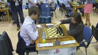 Magnus Carlsen Vs Judit Polgar !!! Blitz Chess 2014 !!! World Blitz Chess Video's Championship (2014