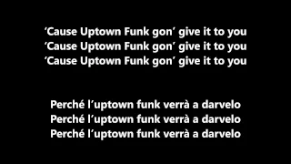 Uptown funk - Mark Ronson traduzione e lyrics