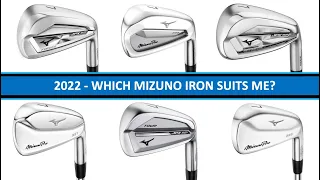 Which 2022 Mizuno iron suits me? (Includes Pro 221, 223 & 225 irons)