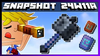 UPDATE 1.21: NEUE OP WAFFE! Wither ONEHIT! Armor Trims, Banner & mehr! - Minecraft Snapshot 24w11a