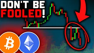 BITCOIN WARNING: DON'T BE FOOLED (My Strategy)!! Bitcoin News Today & Ethereum Price Prediction!