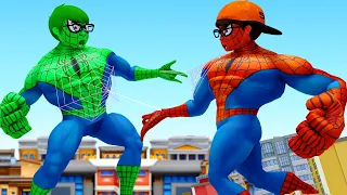 Scary Teacher 3D SpiderNick vs Ice Scream Fake SpiderNick (Part 1) Protect MissT and Tani Animation