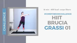 16min - Tabata bruciagrassi challenge 01 - 400kcal