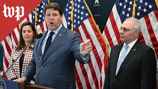 House GOP hold a news conference on government funding bill