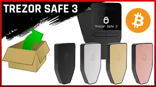 TREZOR SAFE 3 UNBOXING - Abrindo a caixa e primeiras Impressões da nova TREZOR