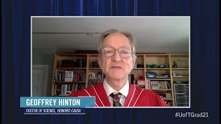 Geoffrey Hinton, honorary degree recipient, spring convocation 2021