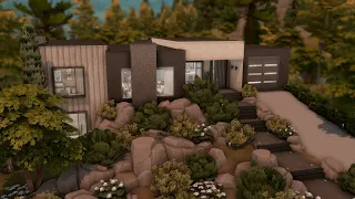 Split-level family house / The Sims 4 / no cc / stop motion