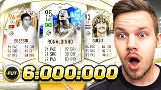 PACKER EN ICON TIL 6.000.000 COINS I DEN VILDESTE ICON PACKOPENING I FIFA 23!