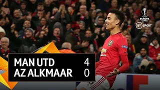 Manchester United 4-0 AZ Alkamaar - Analysis and Highlights - Complete (3/3)