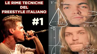 Le rime con più TECNICA del Freestyle Italiano #1