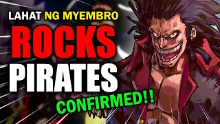 SOBRANG LAKAS!! ETO ANG LAHAT NG MYEMBRO NG ROCKS PIRATES!! One Piece Discussion