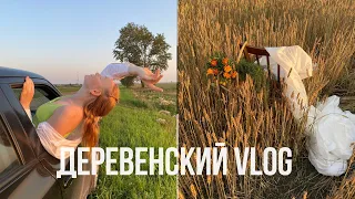 Деревенский VLOG. Закат, лес, лето и настоящая деревня