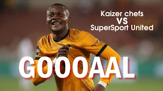 Kaizer Chiefs vs SuperSport United / Christian Saile's Goal