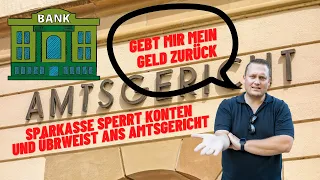 Dein Geld ist weg! Stadtsparkasse Düsseldorf sperrt Konten. Die Bank setzt Kunden vor die Tür.