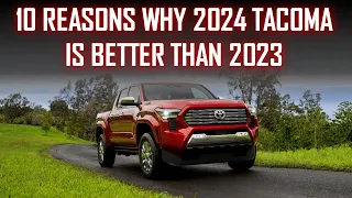 10 REASONS WHY 2024 TACOMA IS BETTER THAN 2023 // FIRST 2024 TACOMA HYBRID TWISTY HIGHWAY DRIVE