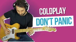 Coldplay - Don't Panic | Guitar Cover