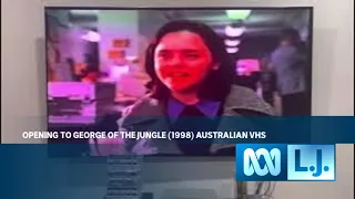 Opening to George of the Jungle (1998) Australian VHS