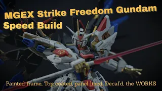 The quarter painted MGEX Strike Freedom Speed build