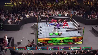 WWE 2K24: 8-Man 4-Way Ladder Match - Money in the Bank