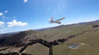 Mini Talon FPV - Ginninderry Homestead (some formation flying)